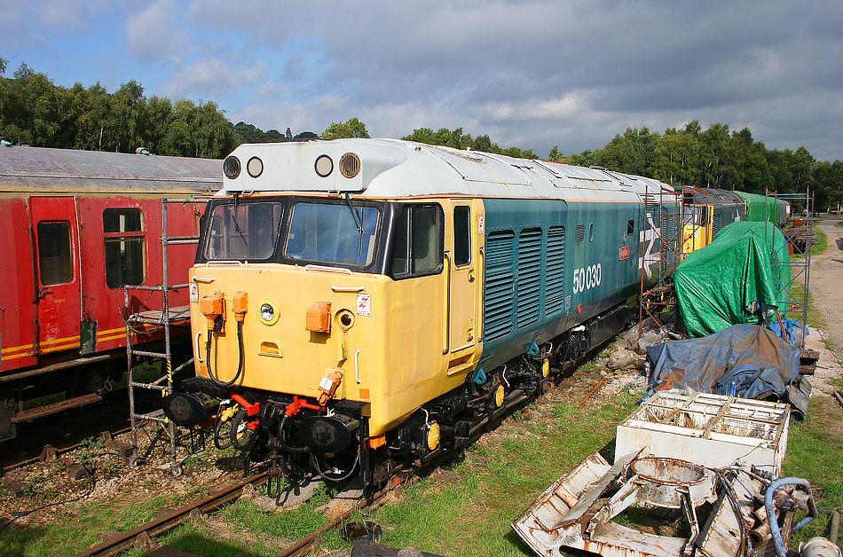 50030 at Rowsley 16th September 2007