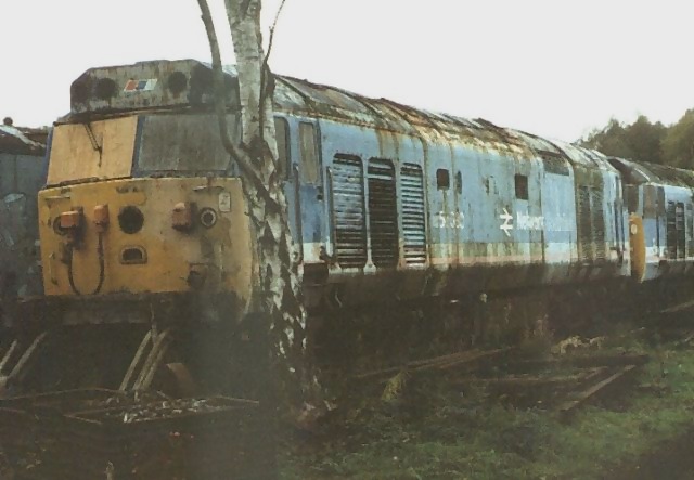 50030 new at Peak Rail October 2002