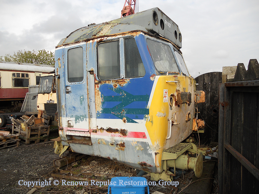 50037 cab at Bo'ness 6th May 2010