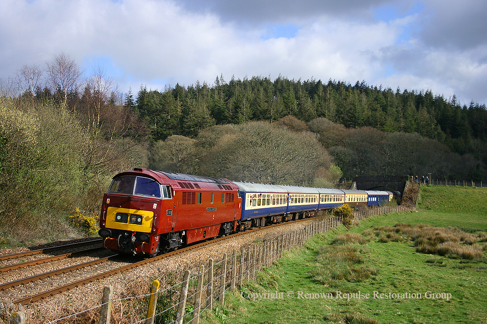 D1015 passing Restormel 5th April 2008